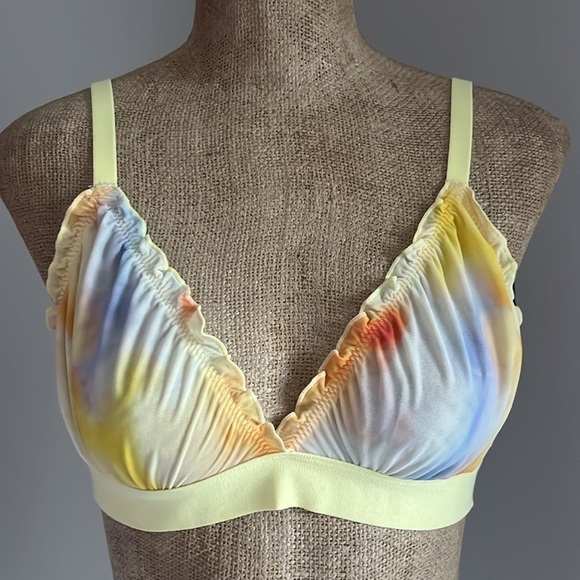 NWT DVF X Target Mesh Sunset Bralette Bra - Picture 3 of 6